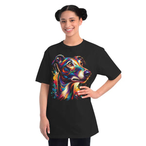 Colorful Paint Splash Cute Dog Organic Classic t Shirt - Dipaliz - T-shirts