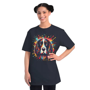 Cute Dog Classic t Shirt - Organic Unisex Cotton - Dipaliz - T-shirts