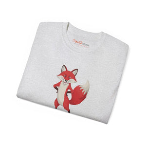 Quirky Fox Tee - i Know Look Fabulous Ultra Cotton - Dipaliz - T-shirts