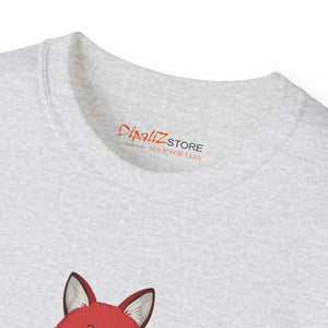 Quirky Fox Tee - i Know Look Fabulous Ultra Cotton - Dipaliz - T-shirts