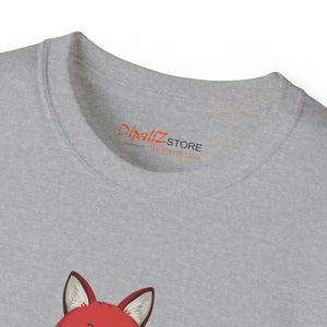 Quirky Fox Tee - i Know Look Fabulous Ultra Cotton - Dipaliz - T-shirts