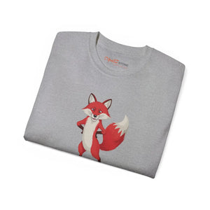 Quirky Fox Tee - i Know Look Fabulous Ultra Cotton - Dipaliz - T-shirts