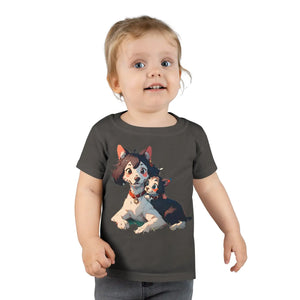 Soft Cute Dogs Toddler t Shirt - Classic Fit Cotton - Dipaliz - Baby & Clothing