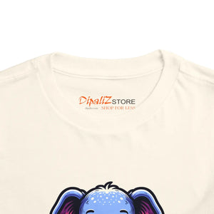 Soft Cotton Short Sleeve Tee - Elephant Reading - Dipaliz - Baby & Toddler Clothing