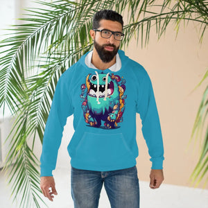 Vibrant Unisex Pullover Hoodie - Soft Aop Design - Dipaliz - Hoodies