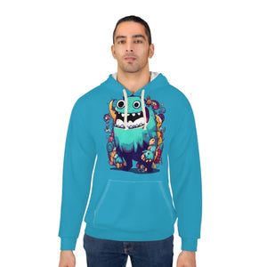 Vibrant Unisex Pullover Hoodie - Soft Aop Design - Dipaliz - Hoodies