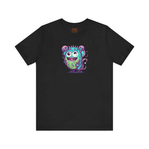 Cute Monster Unisex Jersey Short Sleeve Tee Cotton - Dipaliz - T-shirts