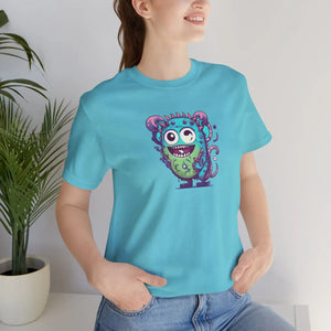 Cute Monster Unisex Jersey Short Sleeve Tee Cotton - Dipaliz - T-shirts