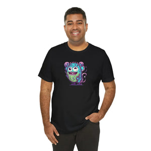Cute Monster Unisex Jersey Short Sleeve Tee Cotton - Dipaliz - T-shirts