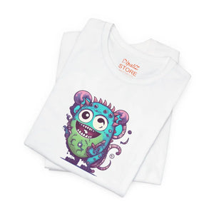 Cute Monster Unisex Jersey Short Sleeve Tee Cotton - Dipaliz - T-shirts