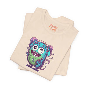 Cute Monster Unisex Jersey Short Sleeve Tee Cotton - Dipaliz - T-shirts