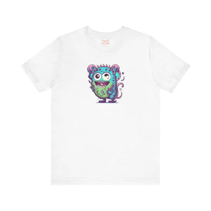 Cute Monster Unisex Jersey Short Sleeve Tee Cotton - Dipaliz - T-shirts