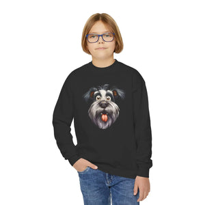 Cozy Cute Pet Dogs Youth Crewneck Sweatshirt School Style - Dipaliz - Sweatshirts - Xs