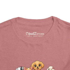 Cute Puppies Toddler Short Sleeve Tee - Baby & Clothing