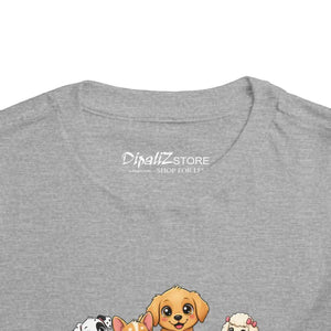 Cute Puppies Toddler Short Sleeve Tee - Baby & Clothing