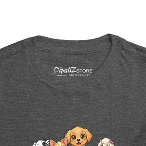 Cute Puppies Toddler Short Sleeve Tee - Baby & Clothing