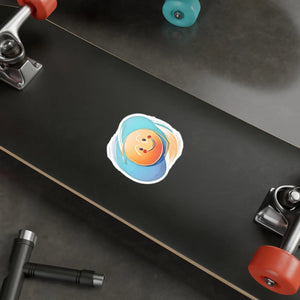 Vibrant Cute Smiley Face Vinyl Decals - Waterproof - Dipaliz - Electronics Stickers &