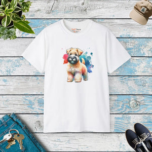 Wheaten Terrier Dog Tee - Soft Ultra Cotton - Dipaliz - T-shirts