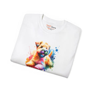 Playful Wheaten Terrier Ultra Cotton Tee - Unisex - Dipaliz - T-shirts - s
