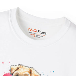 Wheaten Terrier Dog Tee - Soft Ultra Cotton - Dipaliz - T-shirts