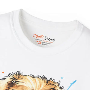 Unisex Ultra Cotton Tee Wheaten Terrier Charm by Dipaliz - T-shirts