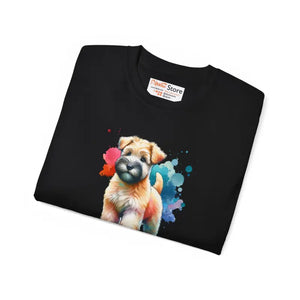Dog Lover Tee - Ultra Cotton Wheaten Terrier Design - Dipaliz - T-shirts