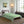 Cozy Green Geometrical Pattern Blanket - Modern - Dipaliz - Quilts & Comforters