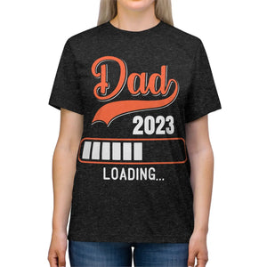 Soft Unisex Triblend Tee - Dad 2023 Loading - Dipaliz - T-shirts