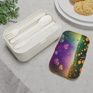 Trendy Pla Bento Box - Bold Solid Color Design - Dipaliz - Lunch Sets