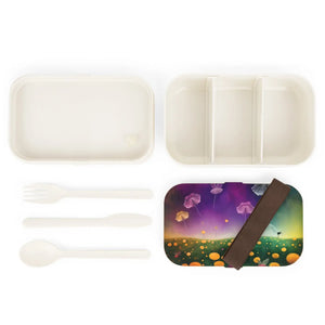 Trendy Pla Bento Box - Bold Solid Color Design - Dipaliz - Lunch Sets