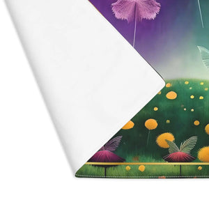Dandelion Placemats – Yellow Backdrop Cotton - Dipaliz