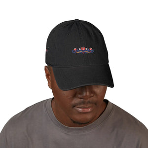 Dipaliz Denim Hat Colored Winter Bloom Cotton Casual - Baseball Caps - one Size
