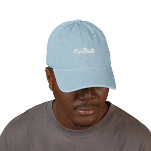 Dipaliz Denim Hat Winter Bloom Soft Crown Cotton Cap - Baseball Caps - one Size