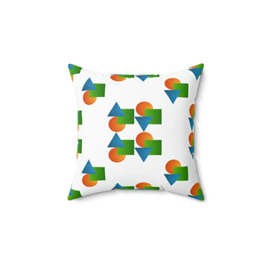 Chic Spun Polyester Square Pillow - Cozy Modern Decor - Dipaliz - Throw Pillows