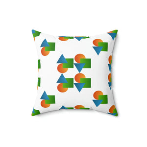 Chic Spun Polyester Square Pillow - Cozy Modern Decor - Dipaliz - Throw Pillows