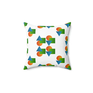 Chic Spun Polyester Square Pillow - Cozy Modern Decor - Dipaliz - Throw Pillows