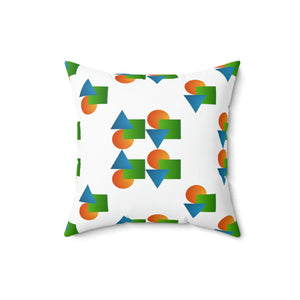 Chic Spun Polyester Square Pillow - Cozy Modern Decor - Dipaliz - Throw Pillows