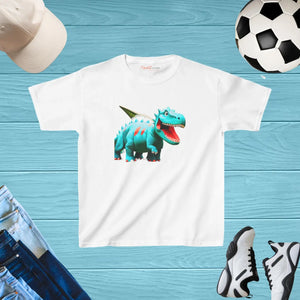 Epic Dinosaur Kid’s Tee - Heavy Cotton Adventure - Dipaliz - T-shirts