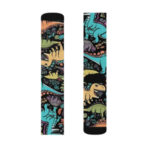 Vibrant Sublimation Socks - Eco-friendly Gifts for Her - Dipaliz