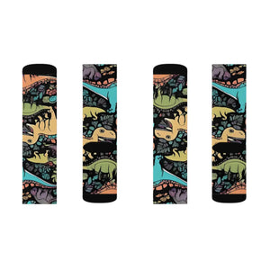 Vibrant Sublimation Socks - Eco-friendly Gifts for Her - Dipaliz