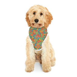 Cozy Dog Animal Print Hoodie - Polyester Pet Apparel - Dipaliz - Hoodies