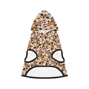 Trendy Dog Print Hoodie - Durable Polyester Apparel - Dipaliz - Pet Hoodies