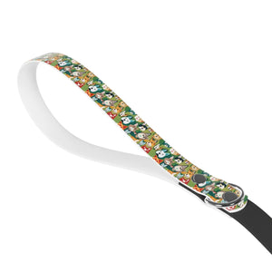 Stylish Dog Print Pattern Leash - Durable Pvc - Dipaliz - Pet Leashes