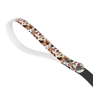 Durable Dog Print Pattern Leash - Waterproof Tpu - Dipaliz - Pet Leashes