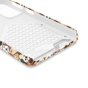 Durable Phone Case - Dog Pattern Card Holder - Dipaliz - Mobile Cases