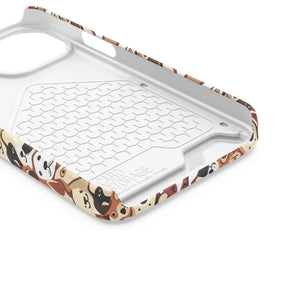 Durable Phone Case - Dog Pattern Card Holder - Dipaliz - Mobile Cases