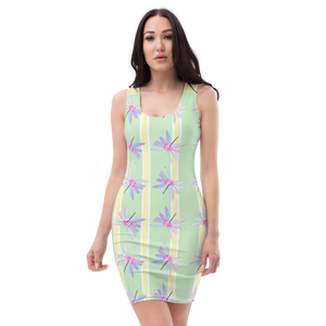 Dragon Fly Sublimation Dress - Nature Inspired Wearable Art - Dipaliz - Xs - Dresses