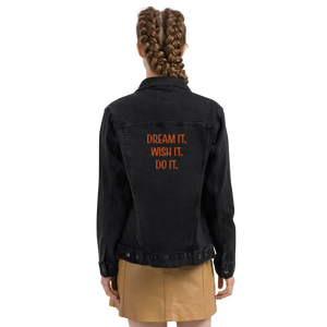 Urban Unisex Denim Jacket - Dream it Wish do - Dipaliz - Coats & Jackets