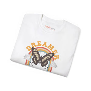Vibrant Butterfly Dreamer Tee - Ultra Cotton - Dipaliz - T-shirts