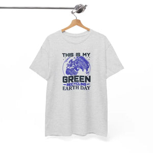 T-shirt - Earth Day Green Deluxe Heavy Cotton Unisex Tee - Dipaliz